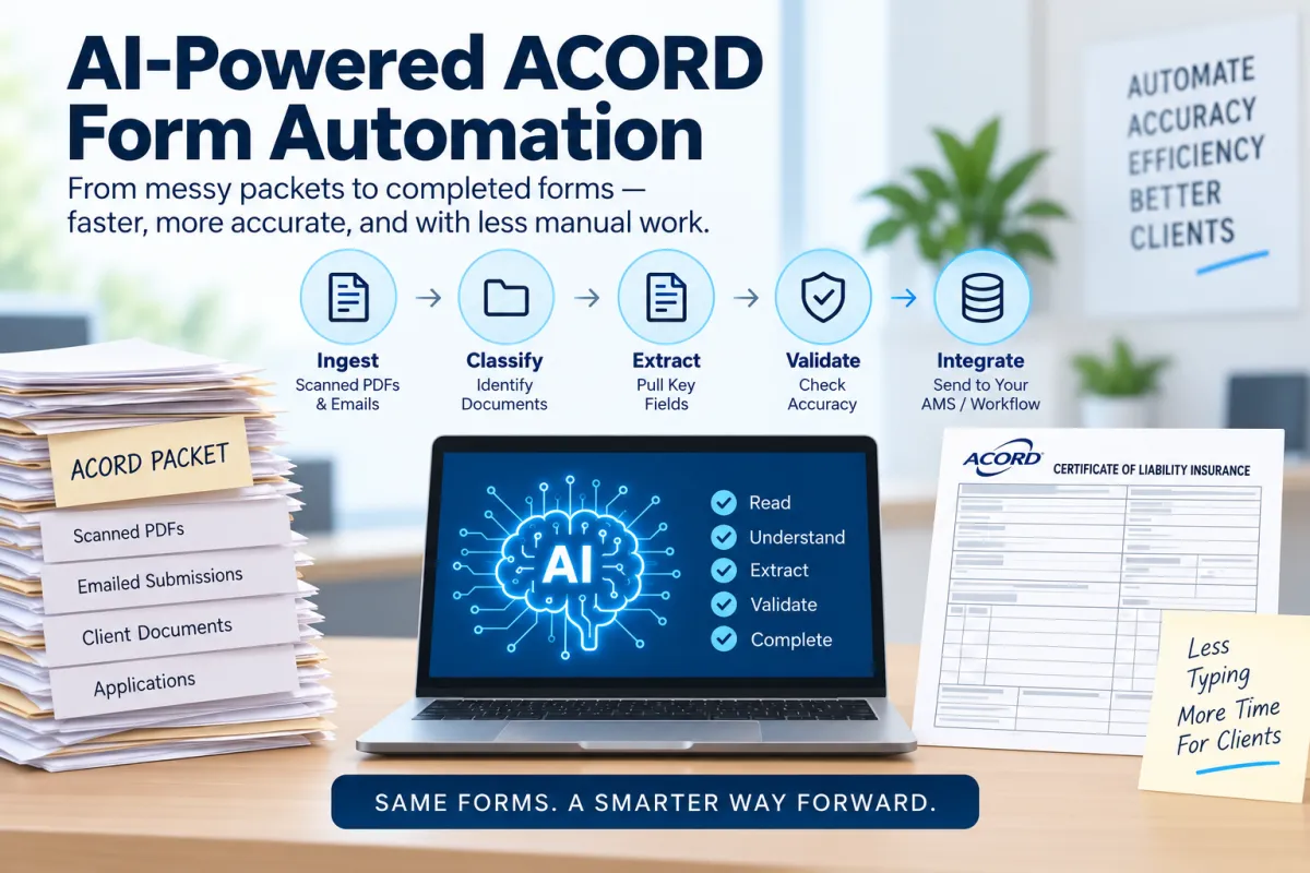 AI-Powered ACORD Form Automation: How It Works
